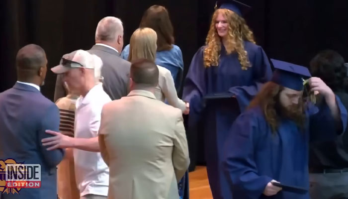 Father Interrupts Daughter’s Graduation To Stop Superintendent From Shaking Her Hand Father Interrupts Daughter’s Graduation To Stop Superintendent From Shaking Her Hand