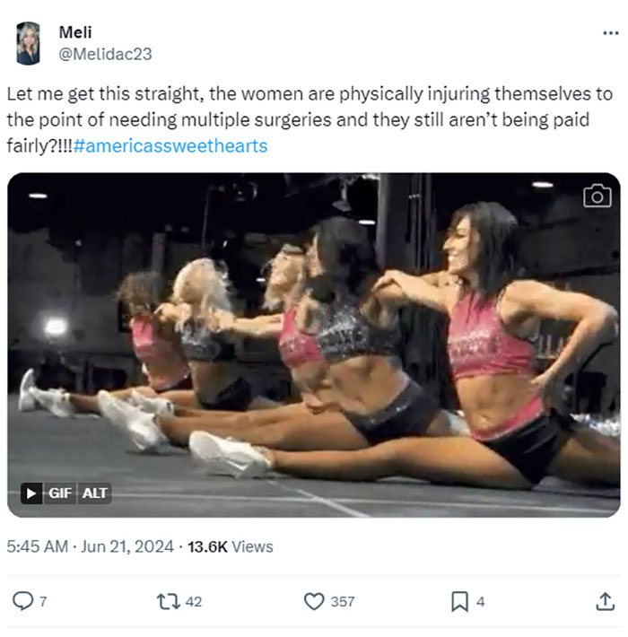 “America’s Sweethearts” Sparks Outrage After Dallas Cowboys Cheerleaders Salaries Are Revealed “America’s Sweethearts” Sparks Outrage After Dallas Cowboys Cheerleaders Salaries Are Revealed