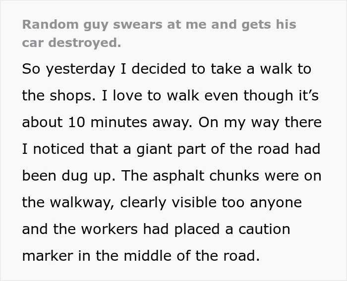 “Random Guy Swears At Me And Gets His Car Destroyed” “Random Guy Swears At Me And Gets His Car Destroyed”