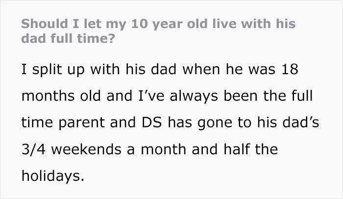 Mom Devastated As 10YO Would Rather Live With Richer Dad Than With Her Mom Devastated As 10YO Would Rather Live With Richer Dad Than With Her