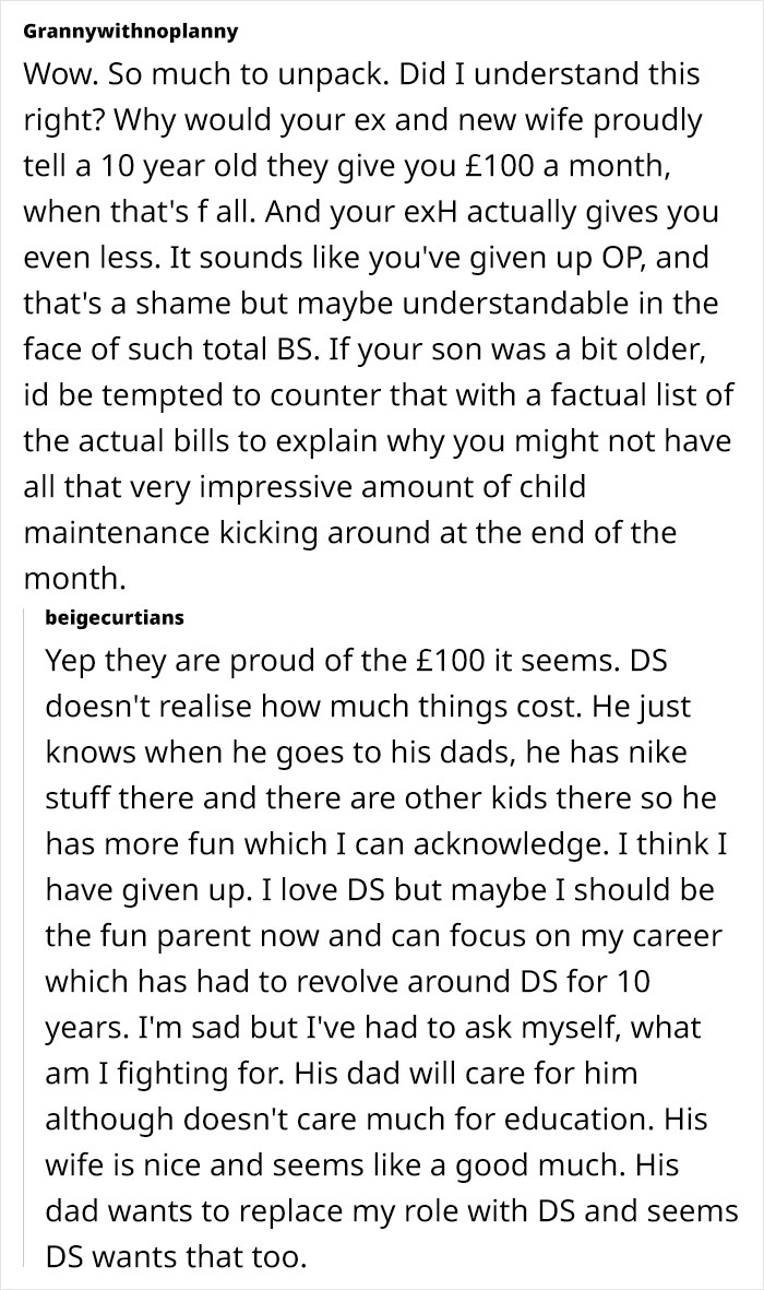 Mom Devastated As 10YO Would Rather Live With Richer Dad Than With Her Mom Devastated As 10YO Would Rather Live With Richer Dad Than With Her