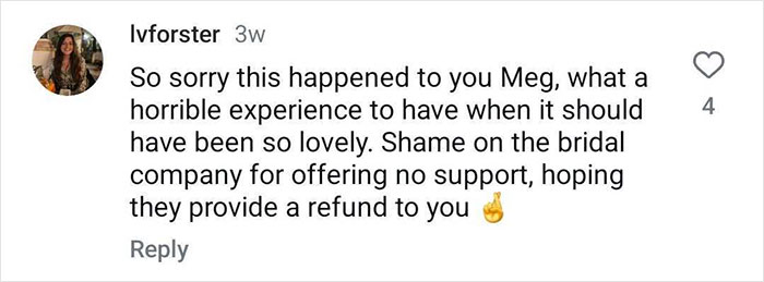 Influencer Accuses Bridal Shop Of Sending A “Dirty” Dress, Gets Reality Check And Legal Battle Influencer Accuses Bridal Shop Of Sending A “Dirty” Dress, Gets Reality Check And Legal Battle