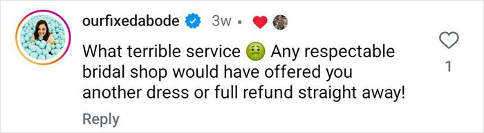 Influencer Accuses Bridal Shop Of Sending A “Dirty” Dress, Gets Reality Check And Legal Battle Influencer Accuses Bridal Shop Of Sending A “Dirty” Dress, Gets Reality Check And Legal Battle