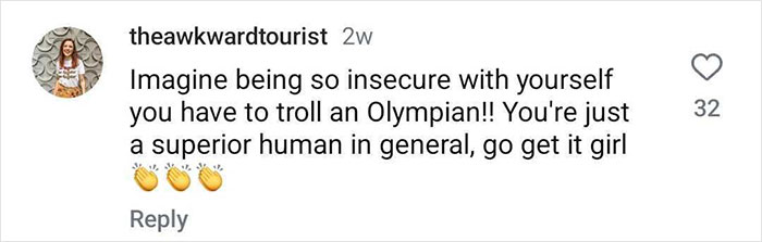 Olympic Athlete Has The Perfect Response About BMI After Viewers Mock Her Weight Olympic Athlete Has The Perfect Response About BMI After Viewers Mock Her Weight