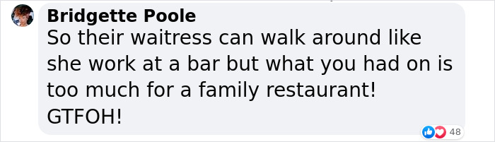 “We Have Buckled Down On Our Dress Code”: Woman Kicked Out Of Restaurant Over “Revealing” Outfit “We Have Buckled Down On Our Dress Code”: Woman Kicked Out Of Restaurant Over “Revealing” Outfit