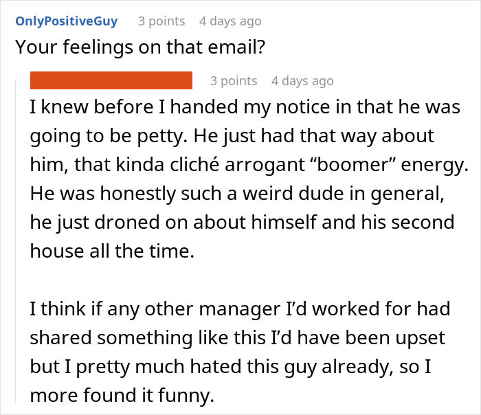 Boss Sends Out Unhinged Email To Entire Office After Woman Quits Horrible Job Boss Sends Out Unhinged Email To Entire Office After Woman Quits Horrible Job