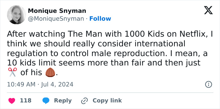 Netflix’s “The Man With 1,000 Kids” Stuns As Viewers Want To Lock Up Jonathan Jacob Meijer Netflix’s “The Man With 1,000 Kids” Stuns As Viewers Want To Lock Up Jonathan Jacob Meijer