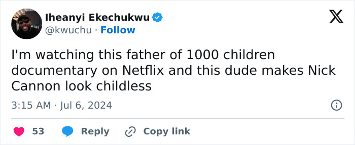 Netflix’s “The Man With 1,000 Kids” Stuns As Viewers Want To Lock Up Jonathan Jacob Meijer Netflix’s “The Man With 1,000 Kids” Stuns As Viewers Want To Lock Up Jonathan Jacob Meijer