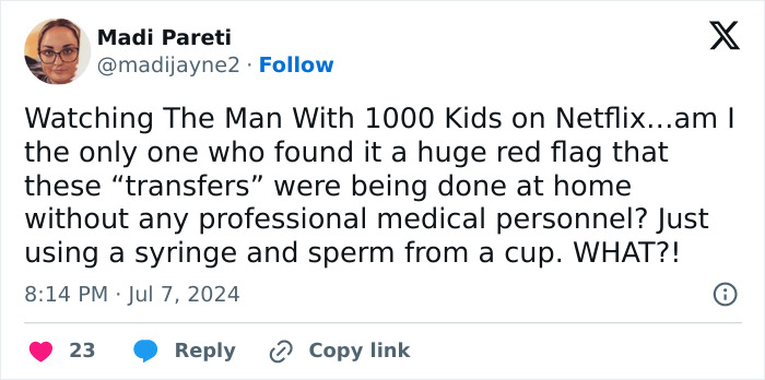 Netflix’s “The Man With 1,000 Kids” Stuns As Viewers Want To Lock Up Jonathan Jacob Meijer Netflix’s “The Man With 1,000 Kids” Stuns As Viewers Want To Lock Up Jonathan Jacob Meijer