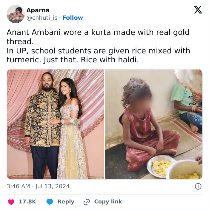 Billionaire’s Lavish Wedding Sparks Outrage As Invitations Cost More Than Average Salary Billionaire’s Lavish Wedding Sparks Outrage As Invitations Cost More Than Average Salary