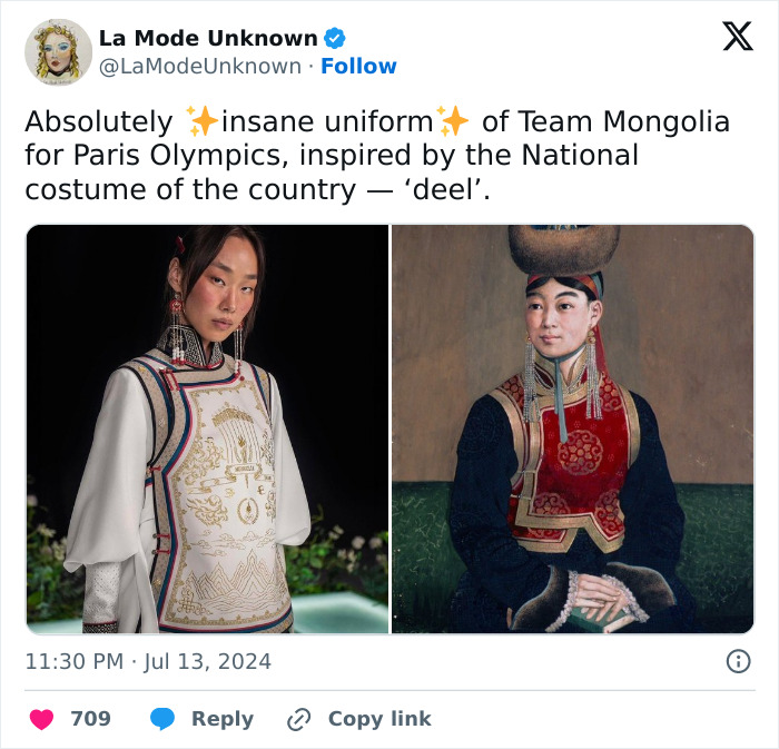 Team Mongolia’s Olympic Uniform At Paris Games Leaves People In Awe Team Mongolia’s Olympic Uniform At Paris Games Leaves People In Awe