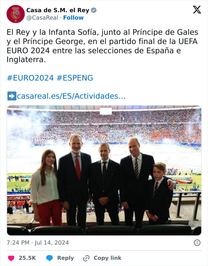 Internet Can’t Get Over How Spanish Princess Sofía “Was The First” To Move Towards Prince George Internet Can’t Get Over How Spanish Princess Sofía “Was The First” To Move Towards Prince George