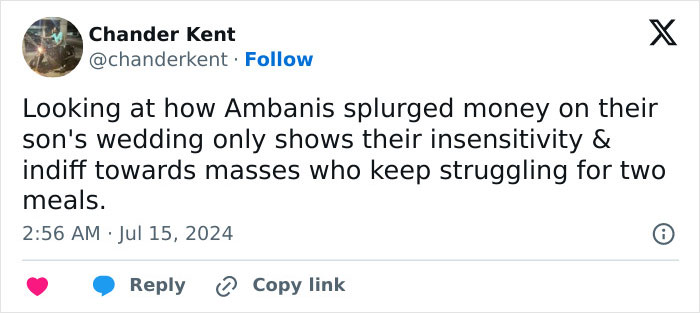Billionaire’s Lavish Wedding Sparks Outrage As Invitations Cost More Than Average Salary Billionaire’s Lavish Wedding Sparks Outrage As Invitations Cost More Than Average Salary