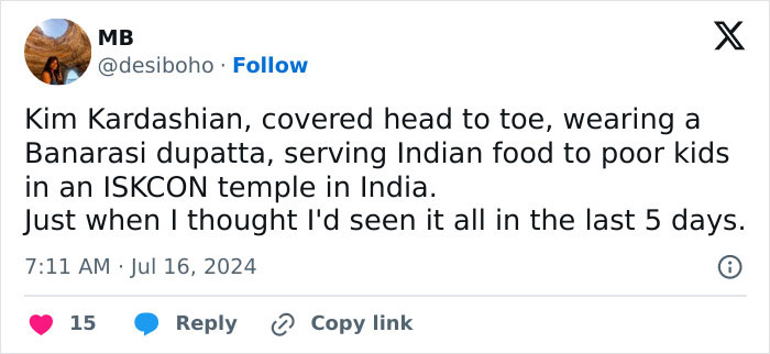 Kim Kardashian Serves Indian Food “Just For The Camera” Years After Calling It “Disgusting” Kim Kardashian Serves Indian Food “Just For The Camera” Years After Calling It “Disgusting”