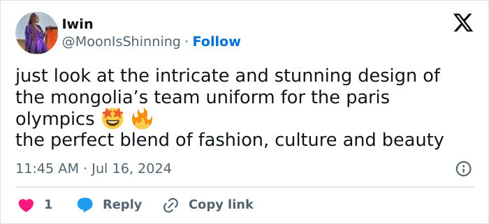 Team Mongolia’s Olympic Uniform At Paris Games Leaves People In Awe Team Mongolia’s Olympic Uniform At Paris Games Leaves People In Awe