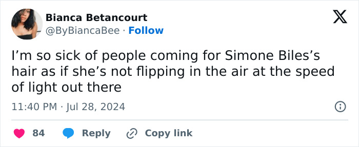 “Don’t Comment On Black Girls’ Hair”: 5x Olympic Gold Medalist Simone Biles Slams Racial Bias “Don’t Comment On Black Girls’ Hair”: 5x Olympic Gold Medalist Simone Biles Slams Racial Bias