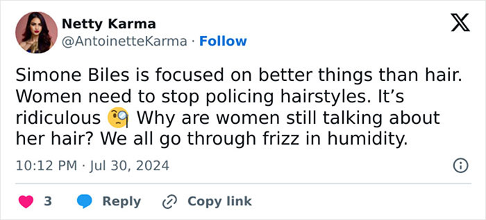 “Don’t Comment On Black Girls’ Hair”: 5x Olympic Gold Medalist Simone Biles Slams Racial Bias “Don’t Comment On Black Girls’ Hair”: 5x Olympic Gold Medalist Simone Biles Slams Racial Bias