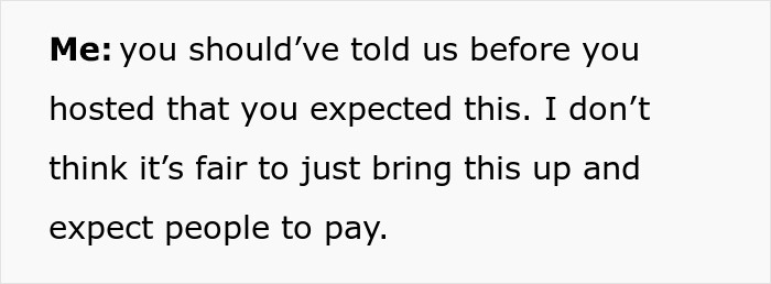 Unexpected Dinner Party Charge Leaves Guests Outraged: “I Didn’t Do This For Free” Unexpected Dinner Party Charge Leaves Guests Outraged: “I Didn’t Do This For Free”