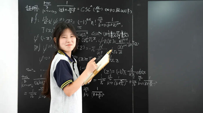 This 17 Y.O. Girl From China Stunned The Entire World With Her Achievement In Global Math Contest This 17 Y.O. Girl From China Stunned The Entire World With Her Achievement In Global Math Contest
