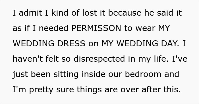 Man Defends Sister After Fiancée Refuses To Wear Her Wedding Dress, Ends Up Single Man Defends Sister After Fiancée Refuses To Wear Her Wedding Dress, Ends Up Single