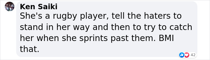 Olympic Athlete Has The Perfect Response About BMI After Viewers Mock Her Weight Olympic Athlete Has The Perfect Response About BMI After Viewers Mock Her Weight