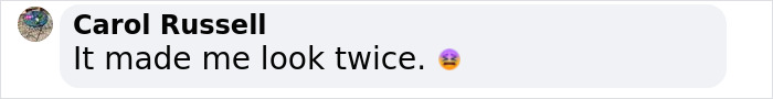 "Comment saying 'It made me look twice' with a surprised emoji, discussing Dutch swimmer's revealing Olympic trunks. "Comment saying 'It made me look twice' with a surprised emoji, discussing Dutch swimmer's revealing Olympic trunks.