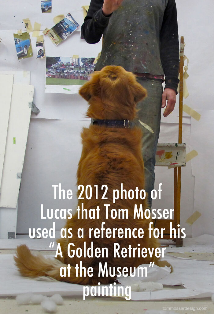 A Painting Of My Golden Retriever That Went Viral And Changed My Life Forever A Painting Of My Golden Retriever That Went Viral And Changed My Life Forever