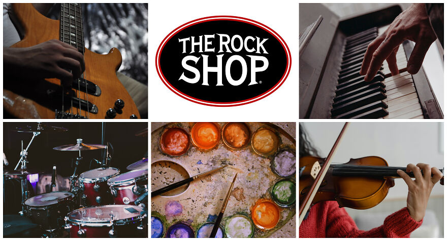 Art And Music Harmonize At The Rock Shop Art And Music Harmonize At The Rock Shop