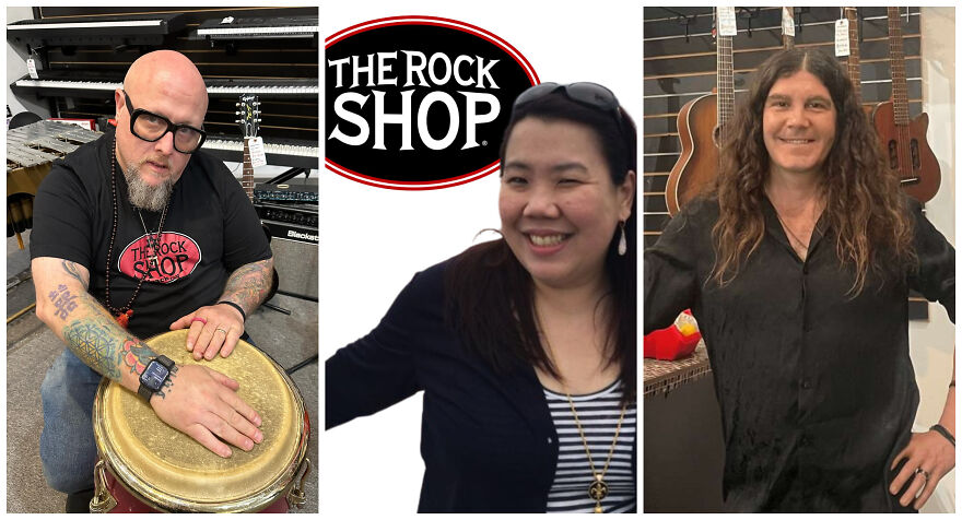 Art And Music Harmonize At The Rock Shop