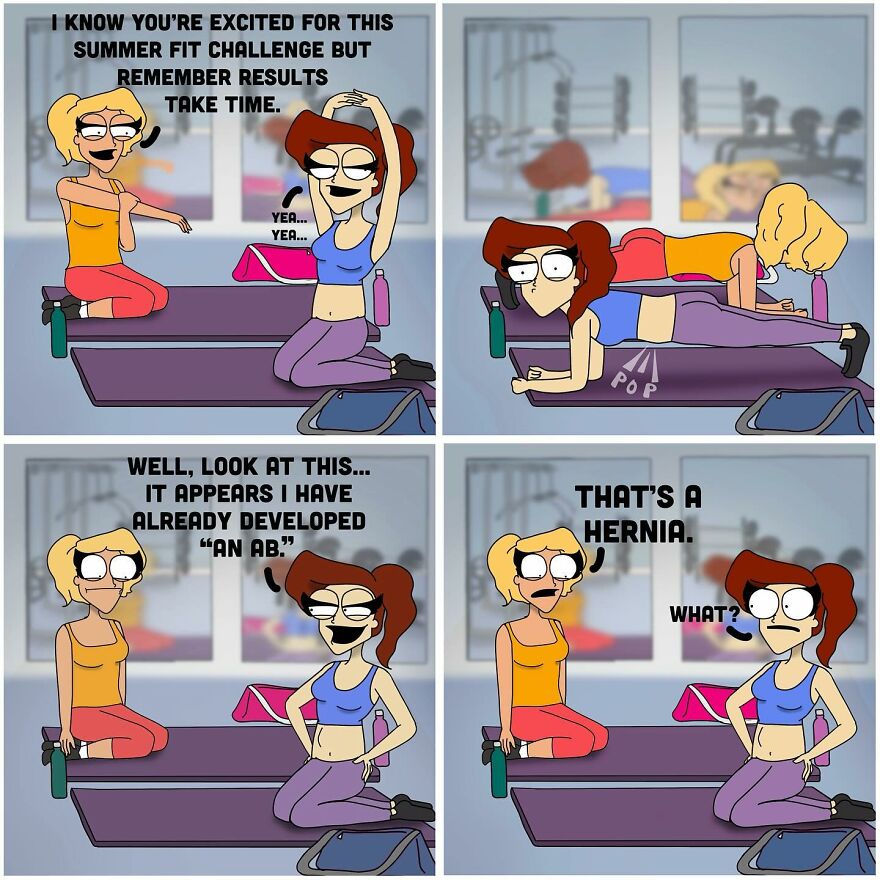 Hilarious And Slightly Naughty Comics That You Might Want To Keep To Yourself By This Artist (New Pics)