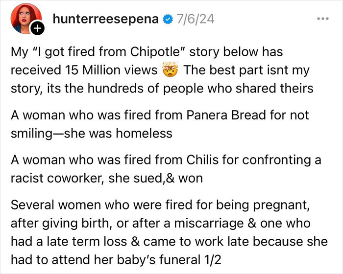 Hollywood Actor Sheds Light On Low-Wage Workers After Revealing They Were Fired From Chipotle Hollywood Actor Sheds Light On Low-Wage Workers After Revealing They Were Fired From Chipotle