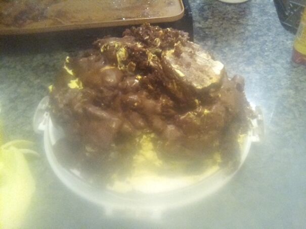 Birthday Cake Fail