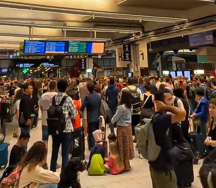 Mass Arson "Sabotage" Of Paris Rail Causes Chaos Ahead Of Olympics Opening Ceremony Mass Arson "Sabotage" Of Paris Rail Causes Chaos Ahead Of Olympics Opening Ceremony