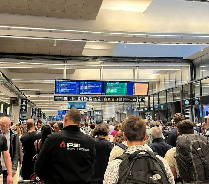 Mass Arson "Sabotage" Of Paris Rail Causes Chaos Ahead Of Olympics Opening Ceremony Mass Arson "Sabotage" Of Paris Rail Causes Chaos Ahead Of Olympics Opening Ceremony