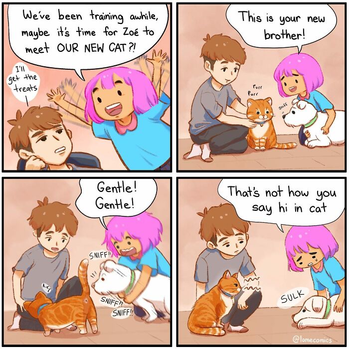 New Relatable Slice-Of-Life Comics By Lome