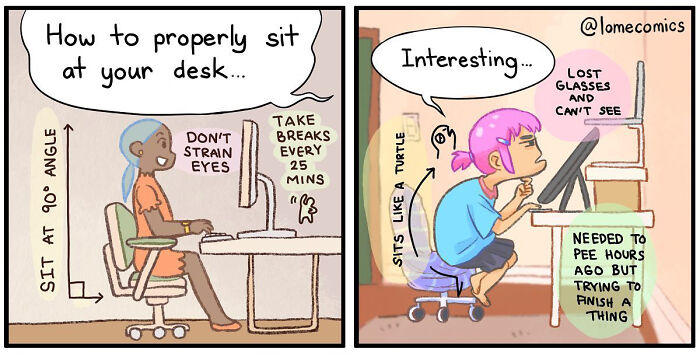 New Relatable Slice-Of-Life Comics By Lome