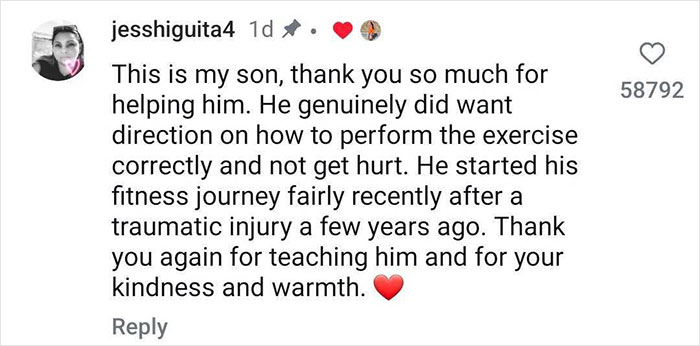 "I'm Gunna Cry": Fitness Influencer's Heartwarming Gym Lesson Goes Viral "I'm Gunna Cry": Fitness Influencer's Heartwarming Gym Lesson Goes Viral