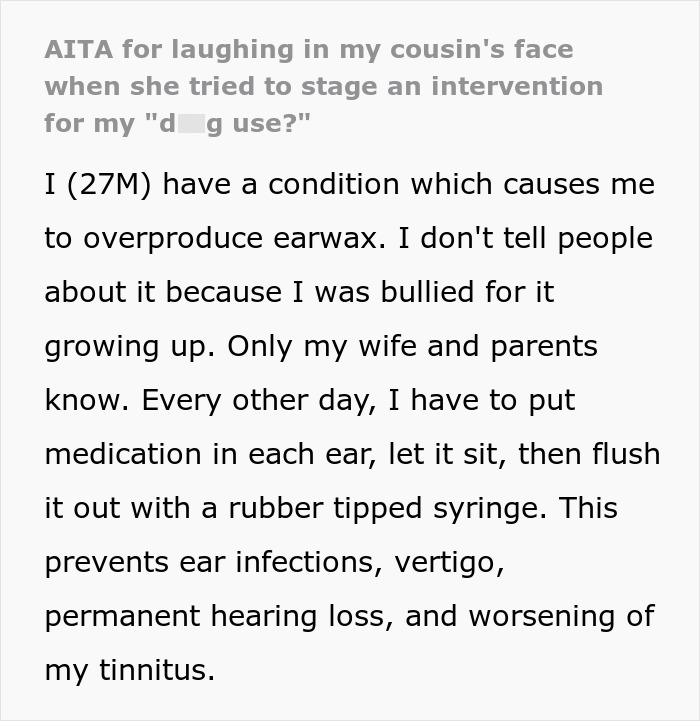 Woman Feels Humiliated After She Hosts Intervention For Cousin’s ‘Problem’ Which Wasn’t Real Woman Feels Humiliated After She Hosts Intervention For Cousin’s ‘Problem’ Which Wasn’t Real