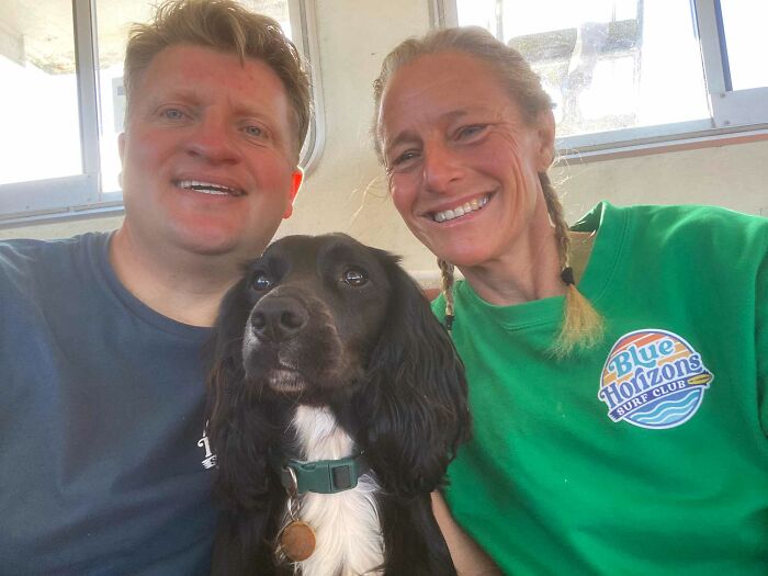 6-Legged ‘Mermaid’ Dog Was Finally Adopted By Surf Instructors For People With Disabilities 6-Legged ‘Mermaid’ Dog Was Finally Adopted By Surf Instructors For People With Disabilities