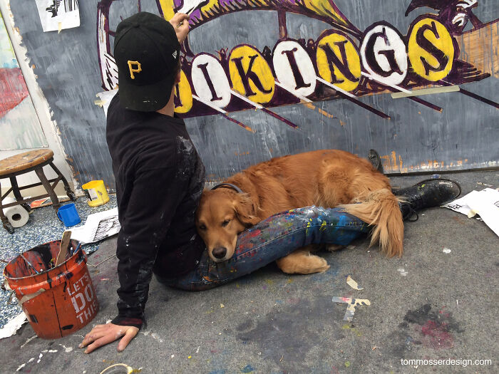 A Painting Of My Golden Retriever That Went Viral And Changed My Life Forever A Painting Of My Golden Retriever That Went Viral And Changed My Life Forever