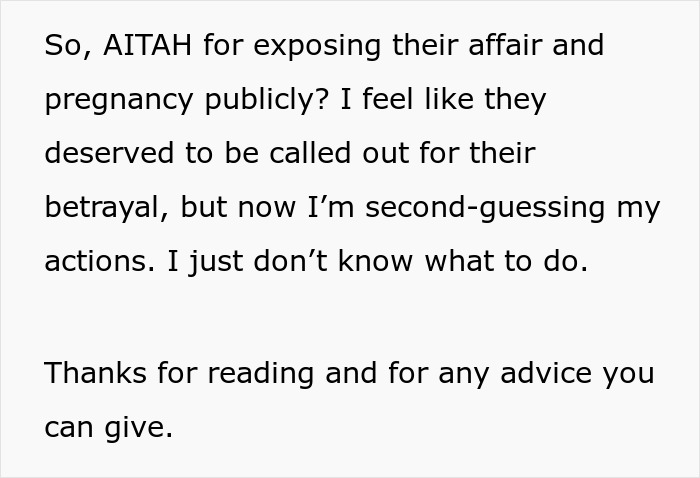 Woman Learns Her Stepsis Is Pregnant From Her BF, Exposes Affair Online That Leads To Family Drama Woman Learns Her Stepsis Is Pregnant From Her BF, Exposes Affair Online That Leads To Family Drama