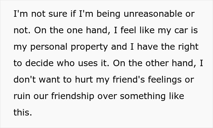 Guy Organizing A Cross-Country Trip Won’t Take “No” For An Answer When Borrowing Friend’s Car Guy Organizing A Cross-Country Trip Won’t Take “No” For An Answer When Borrowing Friend’s Car