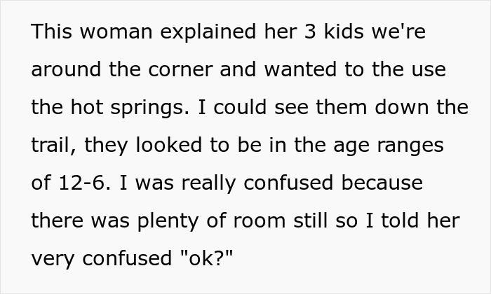 "Nude Hot Spring Guy" Is Shocked After Woman Tells Him To Wear Clothes Because She Brought Her Kids "Nude Hot Spring Guy" Is Shocked After Woman Tells Him To Wear Clothes Because She Brought Her Kids
