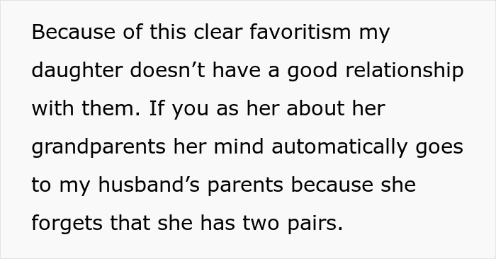 Grandparents Favor Other Grandkids, Furious To Learn 7YO Favors Other Grandparents Too Grandparents Favor Other Grandkids, Furious To Learn 7YO Favors Other Grandparents Too