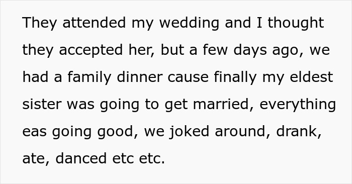“I Thought It Was A Joke”: Guy Can’t Believe His Family Would Insult Disabled Wife Sleeping Upstairs “I Thought It Was A Joke”: Guy Can’t Believe His Family Would Insult Disabled Wife Sleeping Upstairs
