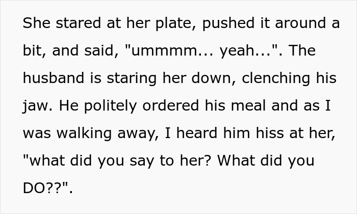"Best Day Of My Life": Husband Shocked To See Wife's True Face After Restaurant Server's Revenge "Best Day Of My Life": Husband Shocked To See Wife's True Face After Restaurant Server's Revenge