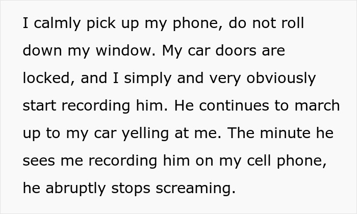 Aggressive Jerk Driver Turns Into A “Frightened Rabbit” After Their Threat To Beat Up A Woman Backfires Aggressive Jerk Driver Turns Into A “Frightened Rabbit” After Their Threat To Beat Up A Woman Backfires