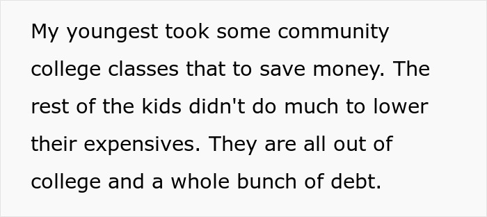 Children Ask Dad To Fund College Debts With Their Grandma's Fortune, Face A Flat-Out No From Him Children Ask Dad To Fund College Debts With Their Grandma's Fortune, Face A Flat-Out No From Him