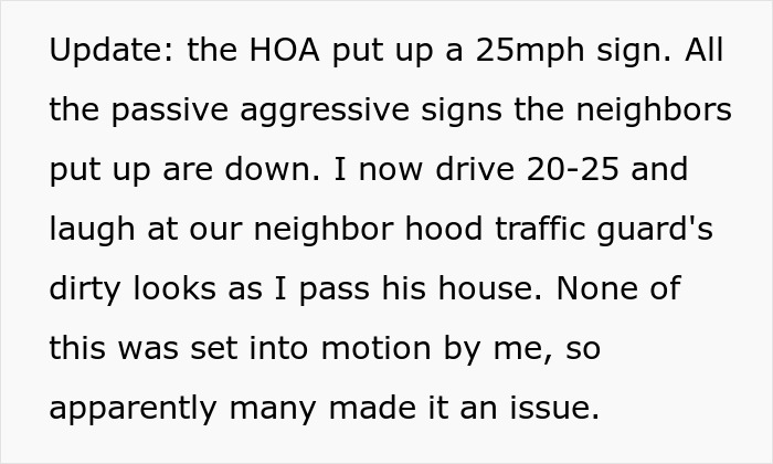 Person Is Livid After Seeing Constant Stop Signs, Gets Back At HOA Without Speeding Person Is Livid After Seeing Constant Stop Signs, Gets Back At HOA Without Speeding
