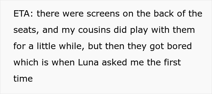 Unprepared Aunt Desperately Asks Teenager To Give Tablet To Her Kids On A Long Flight, He Pettily Refuses Unprepared Aunt Desperately Asks Teenager To Give Tablet To Her Kids On A Long Flight, He Pettily Refuses